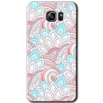 MRCİLETİSİM mrc198643 Çin Mandala 1 Kılıf HD Desen Baskılı Arka Kapak + Temperli Cam Samsung Galaxy Note 5 ile uyumlu