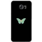 MRCİLETİSİM mrc198683 Butterfly Tree Kılıf HD Desen Baskılı Arka Kapak + Temperli Cam Samsung Galaxy Note 5 ile uyumlu