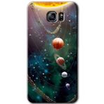 MRCİLETİSİM mrc198693 Cosmos Kılıf HD Desen Baskılı Arka Kapak + Temperli Cam Samsung Galaxy Note 5 ile uyumlu