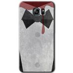 MRCİLETİSİM mrc198702 Gentleman Blood Kılıf HD Desen Baskılı Arka Kapak + Temperli Cam Samsung Galaxy Note 5 ile uyumlu