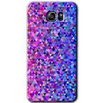 MRCİLETİSİM mrc198720 Pixel Mozaik Kılıf HD Desen Baskılı Arka Kapak + Temperli Cam Samsung Galaxy Note 5 ile uyumlu