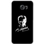 MRCİLETİSİM mrc198910 Atatürk Silüet İmza Kılıf HD Desen Baskılı Arka Kapak + Temperli Cam Samsung Galaxy Note 5 ile uyumlu
