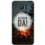 MRCİLETİSİM mrc198921 Bezdum Da Kılıf HD Desen Baskılı Arka Kapak + Temperli Cam Samsung Galaxy Note 5 ile uyumlu
