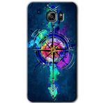 MRCİLETİSİM mrc199059 Gizemli Pusula Kılıf HD Desen Baskılı Arka Kapak Samsung Galaxy Note 5 ile uyumlu