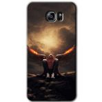 MRCİLETİSİM mrc199062 Wings of Power Kılıf HD Desen Baskılı Arka Kapak Samsung Galaxy Note 5 ile uyumlu