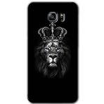 MRCİLETİSİM mrc199075 King Lion Kılıf HD Desen Baskılı Arka Kapak Samsung Galaxy Note 5 ile uyumlu