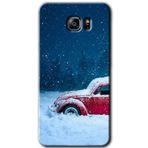 MRCİLETİSİM mrc199155 Karlı Vosvos Kılıf HD Desen Baskılı Arka Kapak Samsung Galaxy Note 5 ile uyumlu
