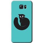 MRCİLETİSİM mrc199236 Cat Vector Kılıf HD Desen Baskılı Arka Kapak Samsung Galaxy Note 5 ile uyumlu