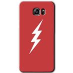 MRCİLETİSİM mrc199251 Flash Logo Kılıf HD Desen Baskılı Arka Kapak Samsung Galaxy Note 5 ile uyumlu