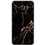 MRCİLETİSİM mrc199326 Siyah Gold Mermer Kılıf HD Desen Baskılı Arka Kapak Samsung Galaxy Note 5 ile uyumlu