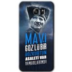 MRCİLETİSİM mrc199474 Bozkurt Atatürk Kılıf HD Desen Baskılı Arka Kapak Samsung Galaxy Note 5 ile uyumlu