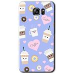 MRCİLETİSİM mrc199476 Coffee Cake Kılıf HD Desen Baskılı Arka Kapak Samsung Galaxy Note 5 ile uyumlu