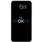 MRCİLETİSİM mrc199483 Im Broken Kılıf HD Desen Baskılı Arka Kapak Samsung Galaxy Note 5 ile uyumlu