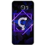 MRCİLETİSİM mrc199509 Dark Neon Yaprak Ç Harfi Kılıf HD Desen Baskılı Arka Kapak Samsung Galaxy Note 5 ile uyumlu