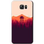 MRCİLETİSİM mrc199586 Gözlem Kulesi Kılıf HD Desen Baskılı Arka Kapak Samsung Galaxy Note 5 ile uyumlu