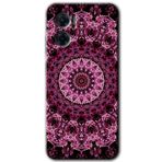 MRCİLETİSİM mrc201319 Mandala Patterns Kaleidoscope Kılıf HD Desen Baskılı Arka Kapak Xiaomi Redmi Note 11E ile uyumlu