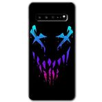 MRCİLETİSİM mrc202360 Çığlık Kılıf HD Desen Baskılı Arka Kapak Samsung Galaxy S10 Plus ile uyumlu