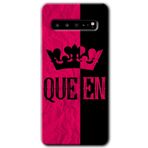 MRCİLETİSİM mrc202448 Queen Kılıf HD Desen Baskılı Arka Kapak Samsung Galaxy S10 Plus ile uyumlu
