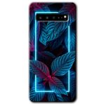 MRCİLETİSİM mrc202491 Mekanik Yaprak 4 Kılıf HD Desen Baskılı Arka Kapak Samsung Galaxy S10 Plus ile uyumlu