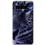 MRCİLETİSİM mrc202866 Kaplan Kılıf HD Desen Baskılı Arka Kapak Samsung Galaxy S10 Plus ile uyumlu