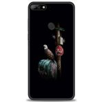 MRCİLETİSİM (mrc20585) Tam Ekran Koruyucu Kılıf HD Baskılı Kılıf Guardian Huawei Y7 2018 ile uyumlu