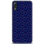 MRCİLETİSİM (mrc20671) Tam Ekran Koruyucu Kılıf HD Baskılı Kılıf Gökyüzü Çizimi Huawei Y7 Prime 2019 ile uyumlu