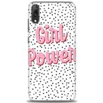 MRCİLETİSİM (mrc20722) Tam Ekran Koruyucu Kılıf HD Baskılı Kılıf Girl Power Huawei Y7 Prime 2019 ile uyumlu