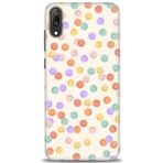 MRCİLETİSİM (mrc20729) Tam Ekran Koruyucu Kılıf HD Baskılı Kılıf Gülen Yüzler Huawei Y7 Prime 2019 ile uyumlu