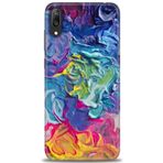 MRCİLETİSİM (mrc20735) Tam Ekran Koruyucu Kılıf HD Baskılı Kılıf Colors Huawei Y7 Prime 2019 ile uyumlu