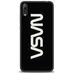 MRCİLETİSİM (mrc20739) Tam Ekran Koruyucu Kılıf HD Baskılı Kılıf Nasa Huawei Y7 Prime 2019 ile uyumlu