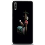 MRCİLETİSİM (mrc20753) Tam Ekran Koruyucu Kılıf HD Baskılı Kılıf Guardian Huawei Y7 Prime 2019 ile uyumlu