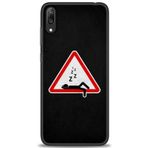 MRCİLETİSİM (mrc20784) Tam Ekran Koruyucu Kılıf HD Baskılı Kılıf Dream Big Huawei Y7 Prime 2019 ile uyumlu