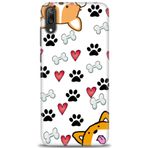 MRCİLETİSİM (mrc20785) Tam Ekran Koruyucu Kılıf HD Baskılı Kılıf Dog Huawei Y7 Prime 2019 ile uyumlu