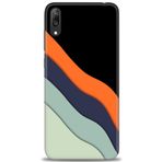 MRCİLETİSİM (mrc20822) Tam Ekran Koruyucu Kılıf HD Baskılı Kılıf Siyah Huawei Y7 Prime 2019 ile uyumlu