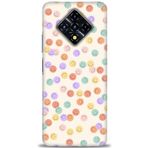 MRCİLETİSİM (mrc21233) Tam Ekran Koruyucu Kılıf HD Baskılı Kılıf Gülen Yüzler Infinix Zero 8 ile uyumlu