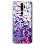 MRCİLETİSİM (mrc21697) Kılıf HD Baskılı Desen Hayalet Cam Yandan Görünmez Oppo A5 2020 ile uyumlu