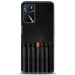 MRCİLETİSİM (mrc2230) Tam Ekran Koruyucu Kılıf HD Baskılı Kılıf Kibrit Çöpleri Oppo A16 ile uyumlu