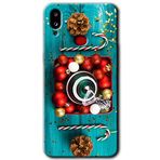 MRCİLETİSİM mrc2324 Christmas Kılıf Baskılı Kapak 5D Tam Kaplayan Cam Samsung Galaxy A10s ile uyumlu