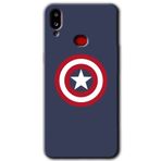MRCİLETİSİM mrc2459 Captain! Kılıf Baskılı Kapak 5D Tam Kaplayan Cam Samsung Galaxy A10s ile uyumlu