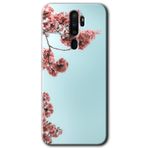 MRCİLETİSİM (mrc25463) Kılıf HD Baskılı Desen Hayalet Cam Yandan Görünmez Oppo A9 2020 ile uyumlu