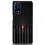 MRCİLETİSİM (mrc3070) Tam Ekran Koruyucu Kılıf HD Baskılı Kılıf Kibrit Çöpleri Oppo A55 ile uyumlu