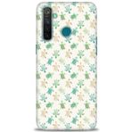 MRCİLETİSİM (mrc341) Tam Ekran Koruyucu Kılıf HD Baskılı Kılıf Minik Tosbağalar Realme 5 Pro ile uyumlu