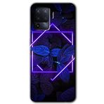 MRCİLETİSİM (mrc3617) Mekanik Yaprak 5 Kılıf Baskılı Kapak Tam Kaplayan Mat Seramik Oppo Reno 5 Lite ile uyumlu