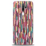 MRCİLETİSİM (mrc4054) Tam Ekran Koruyucu Kılıf HD Baskılı Kılıf Renk Renk Oppo A9 2020 ile uyumlu