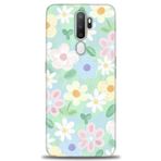 MRCİLETİSİM (mrc4057) Tam Ekran Koruyucu Kılıf HD Baskılı Kılıf Çiçekk Oppo A9 2020 ile uyumlu