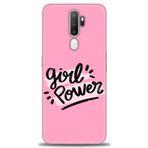 MRCİLETİSİM (mrc4081) Tam Ekran Koruyucu Kılıf HD Baskılı Kılıf Girll Power Oppo A9 2020 ile uyumlu