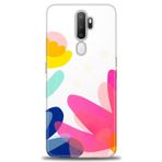 MRCİLETİSİM (mrc4089) Tam Ekran Koruyucu Kılıf HD Baskılı Kılıf Çiçekk Oppo A9 2020 ile uyumlu