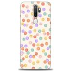 MRCİLETİSİM (mrc4099) Tam Ekran Koruyucu Kılıf HD Baskılı Kılıf Gülen Yüzler Oppo A9 2020 ile uyumlu