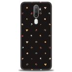 MRCİLETİSİM (mrc4102) Tam Ekran Koruyucu Kılıf HD Baskılı Kılıf Flower Oppo A9 2020 ile uyumlu