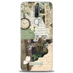 MRCİLETİSİM (mrc4131) Tam Ekran Koruyucu Kılıf HD Baskılı Kılıf Daisy Rose Oppo A9 2020 ile uyumlu